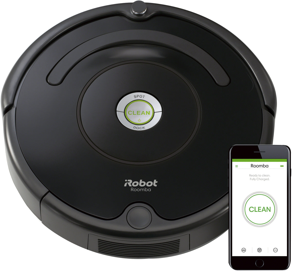 iRobot Roomba 675 Wi-Fi Robot Vacuum | Smart Office Floor Cleaner + Self-Charging