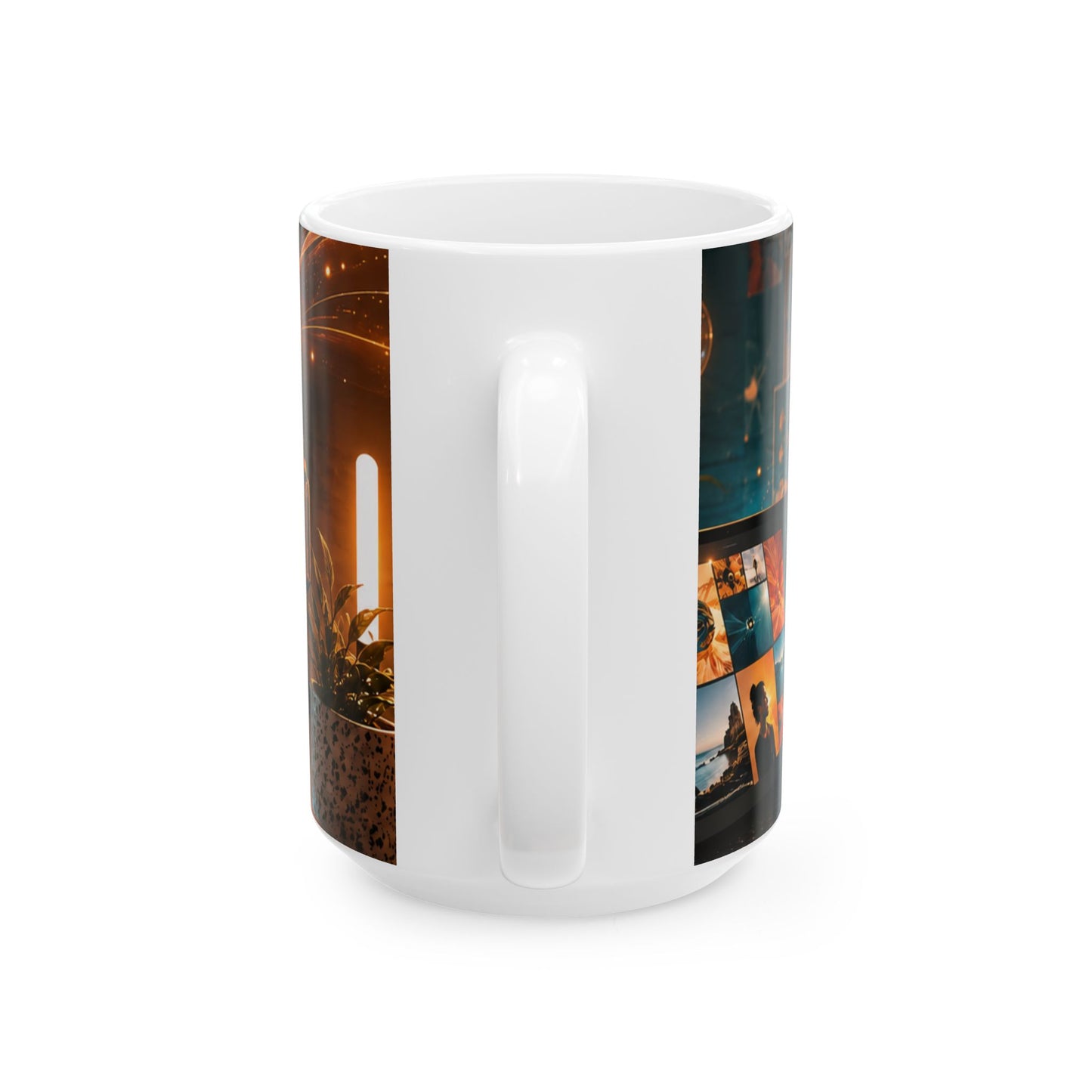 Max Fuega™ Creator Vision Ceramic Mug | Glossy Coffee & Tea Mug for Creators