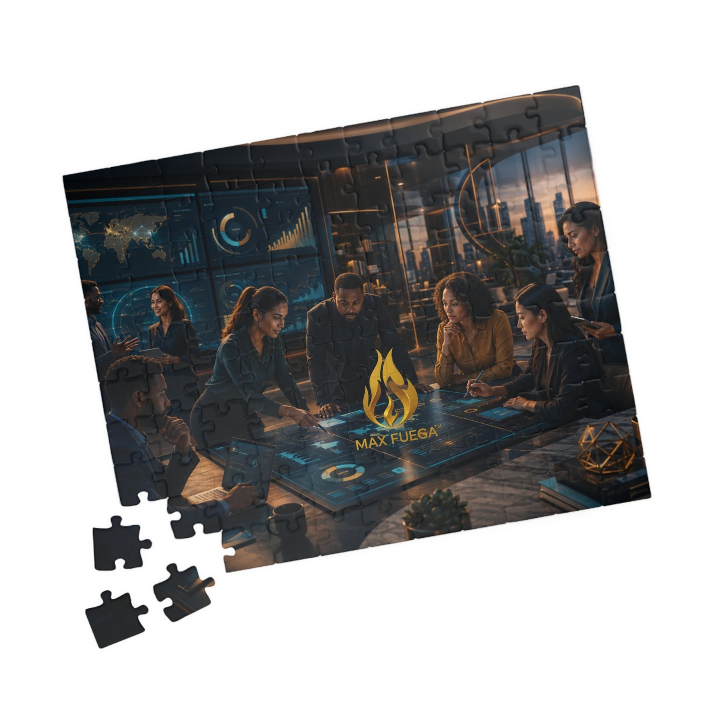 Max Fuega™ Team Strategy Session Puzzle – Trailblazer Decompress Tool