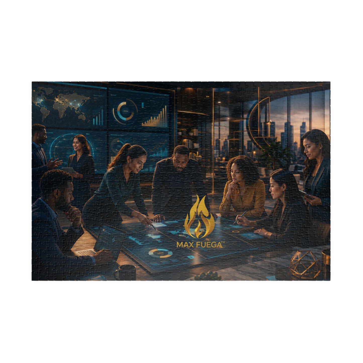 Max Fuega™ Team Strategy Session Puzzle – Trailblazer Decompress Tool