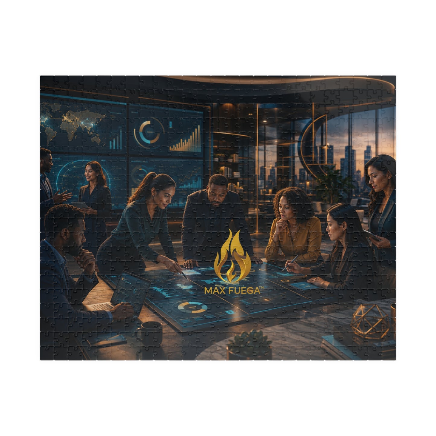 Max Fuega™ Team Strategy Session Puzzle – Trailblazer Decompress Tool