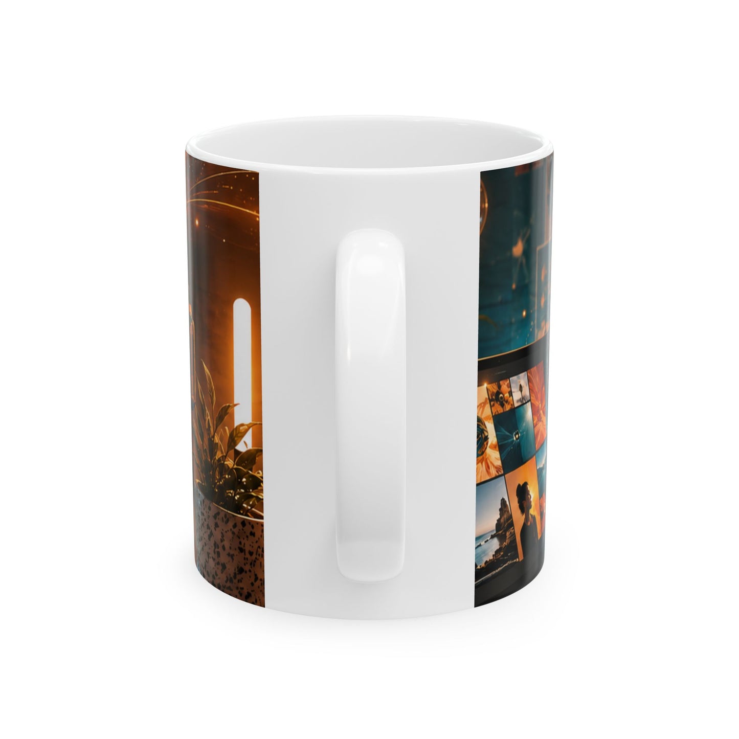 Max Fuega™ Creator Vision Ceramic Mug | Glossy Coffee & Tea Mug for Creators
