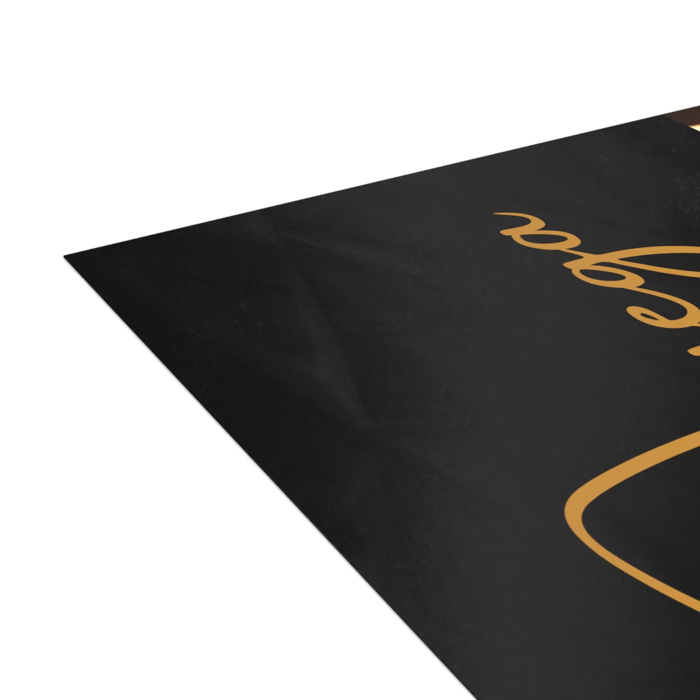 M.F. Trailblazer™ Whiskey Recipe + Recognition Card | Luxe Black & Gold Gift Insert