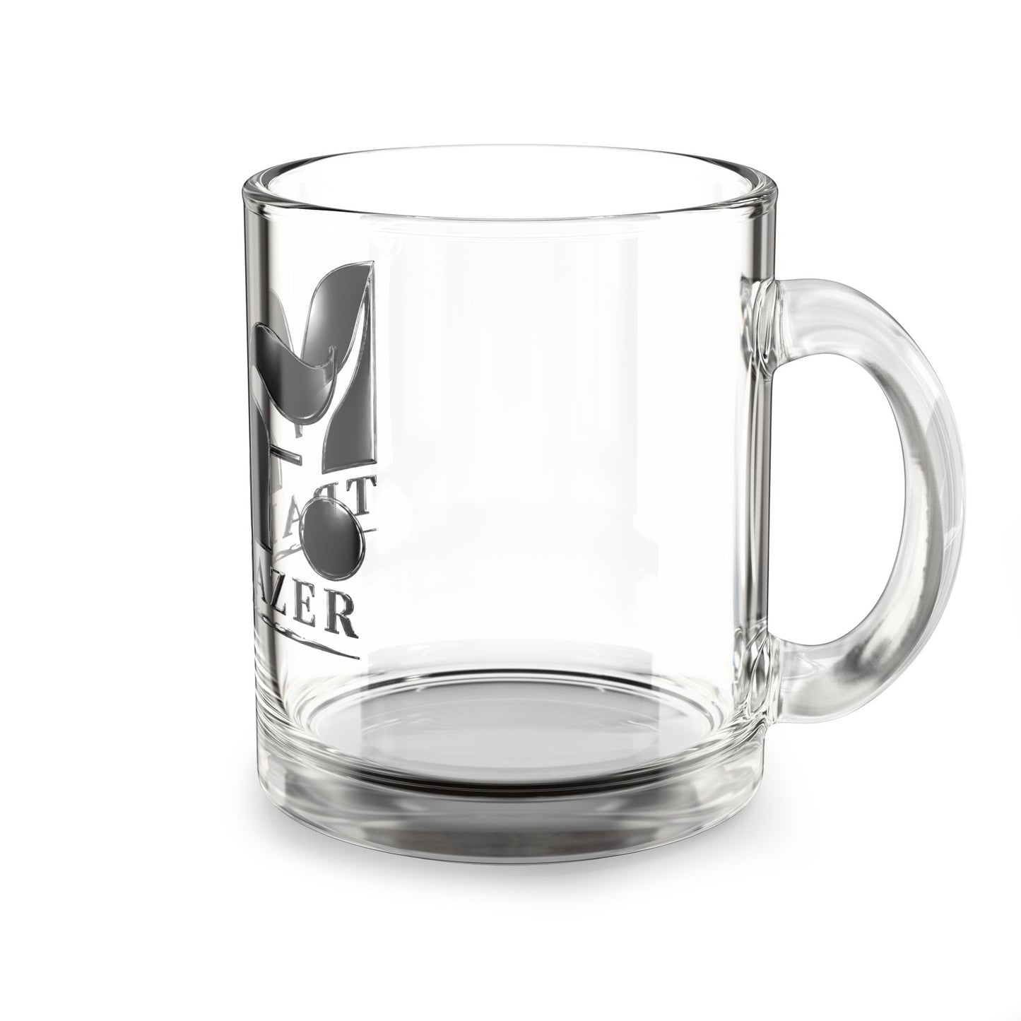MF Trailblazer 10oz Glass Cup | Coffee, Tea, Cocktail Mug | Black MF Logo