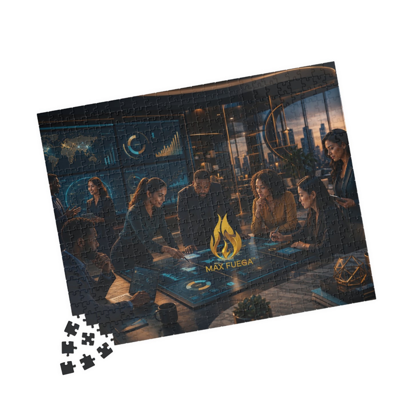 Max Fuega™ Team Strategy Session Puzzle – Trailblazer Decompress Tool