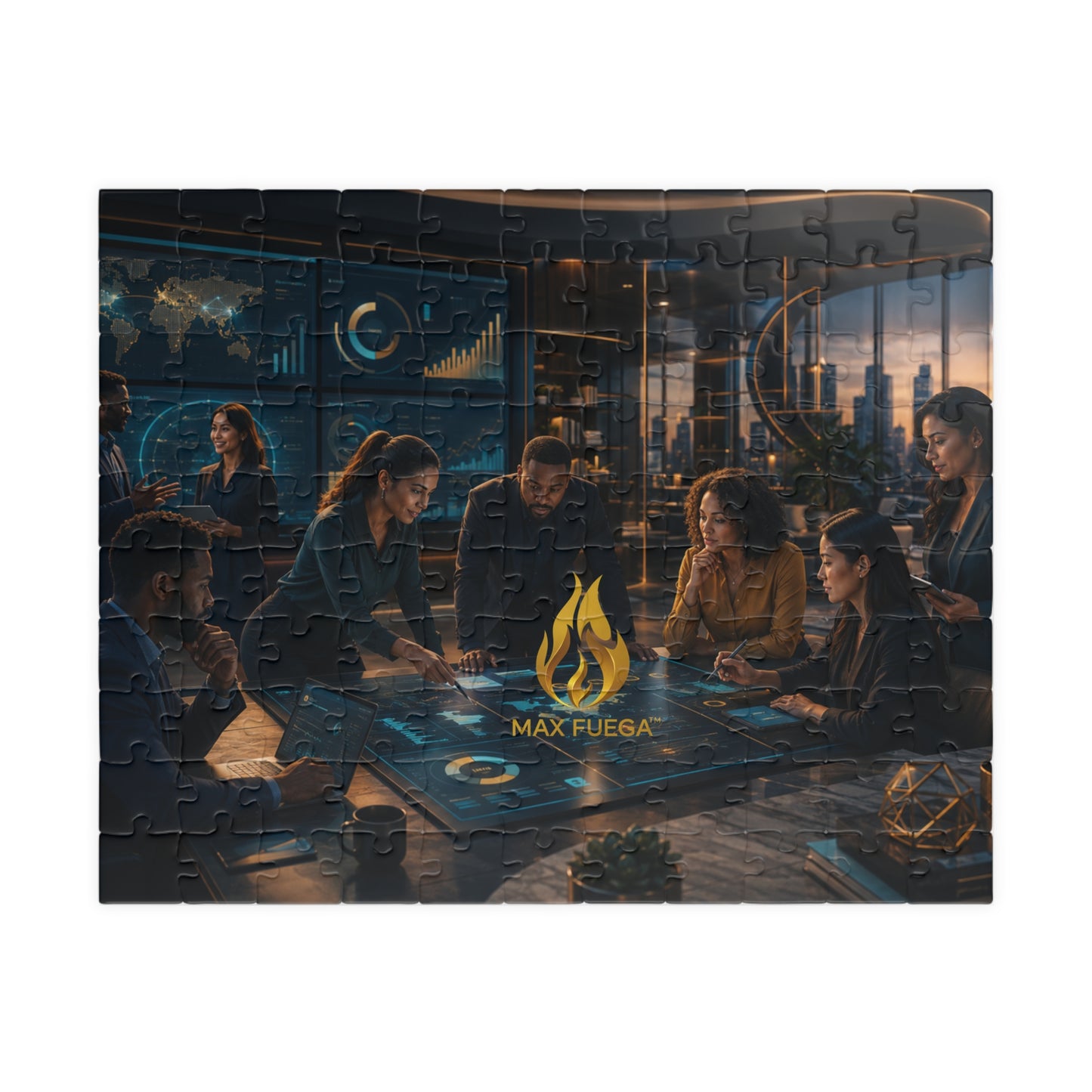 Max Fuega™ Team Strategy Session Puzzle – Trailblazer Decompress Tool