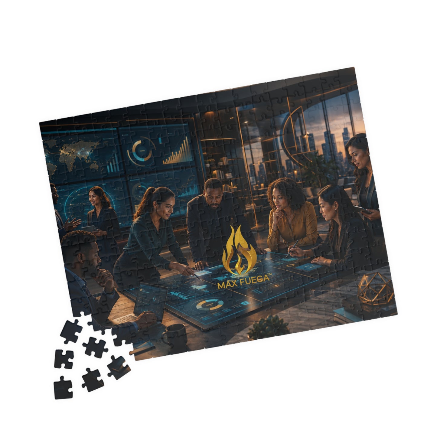 Max Fuega™ Team Strategy Session Puzzle – Trailblazer Decompress Tool