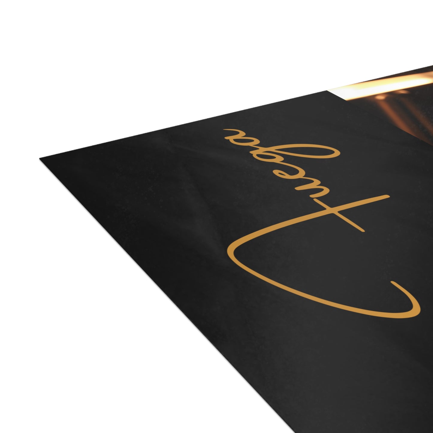 M.F. Trailblazer™ Whiskey Recipe + Recognition Card | Luxe Black & Gold Gift Insert