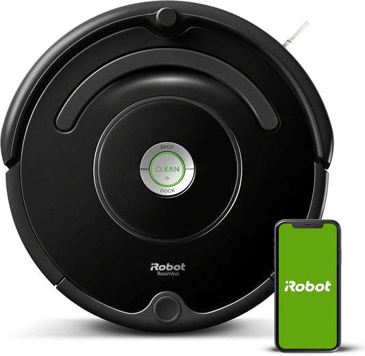 iRobot Roomba 675 Wi-Fi Robot Vacuum | Smart Office Floor Cleaner + Self-Charging