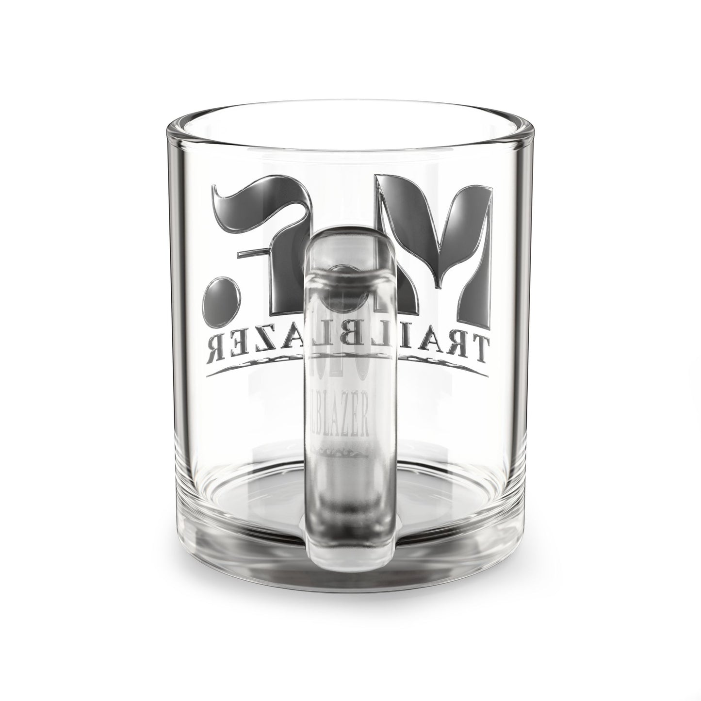 MF Trailblazer 10oz Glass Cup | Coffee, Tea, Cocktail Mug | Black MF Logo