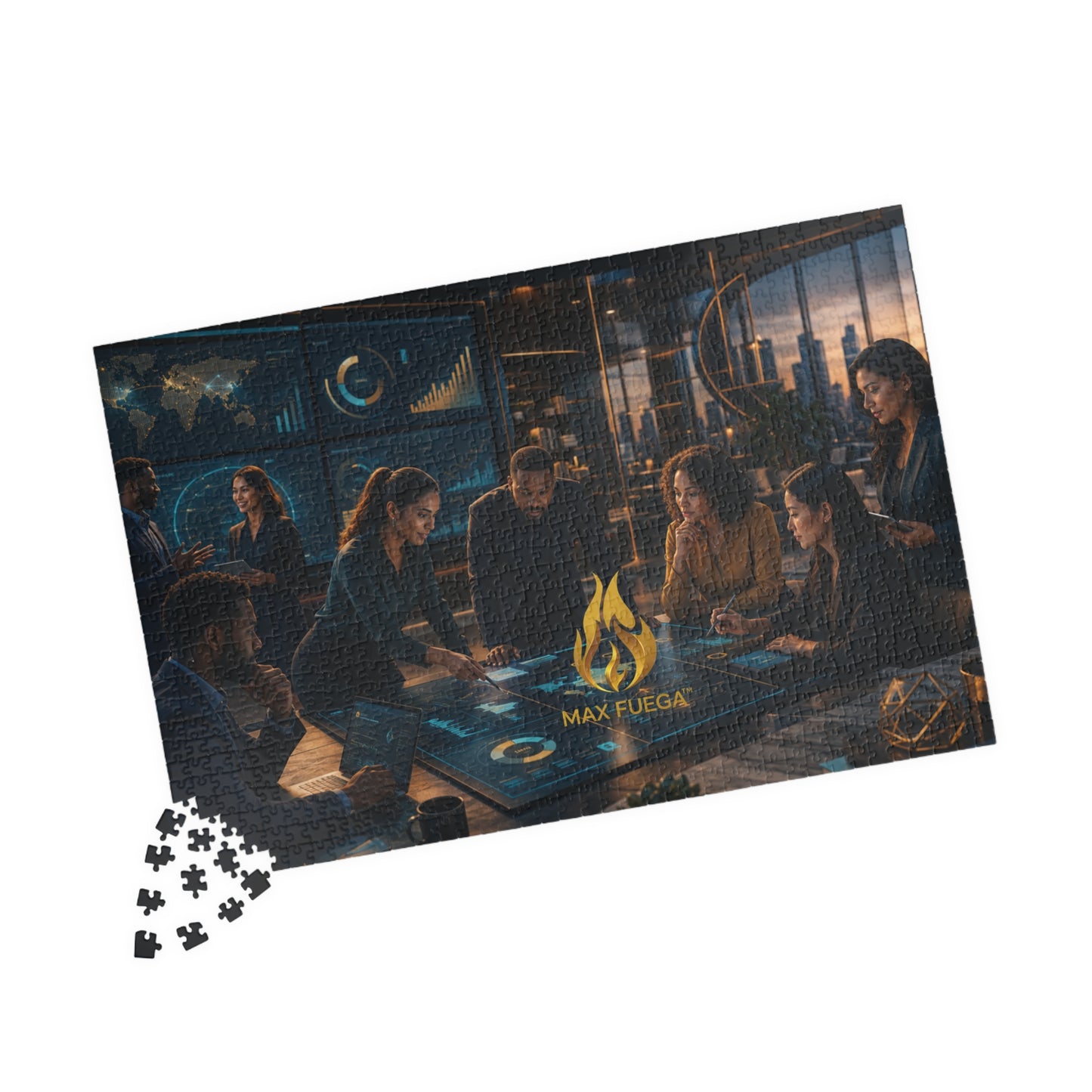 Max Fuega™ Team Strategy Session Puzzle – Trailblazer Decompress Tool