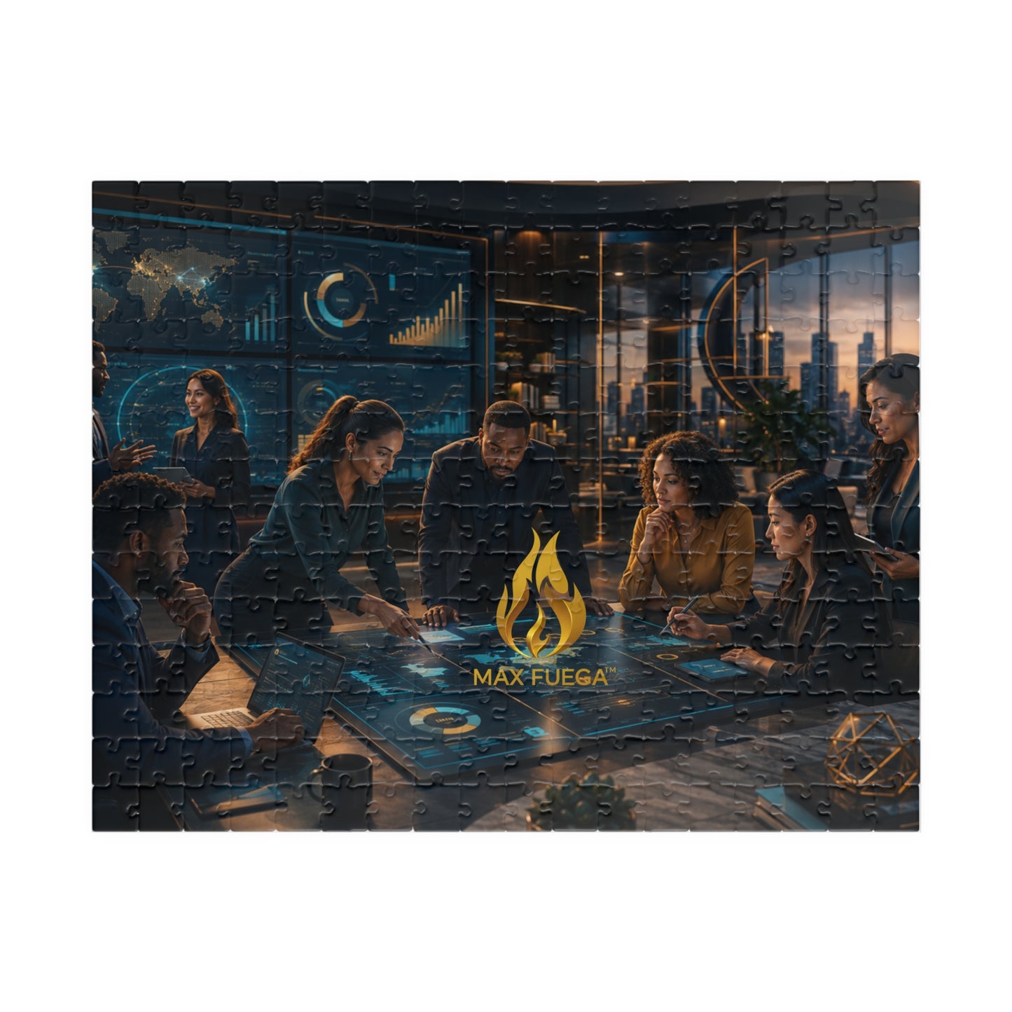 Max Fuega™ Team Strategy Session Puzzle – Trailblazer Decompress Tool