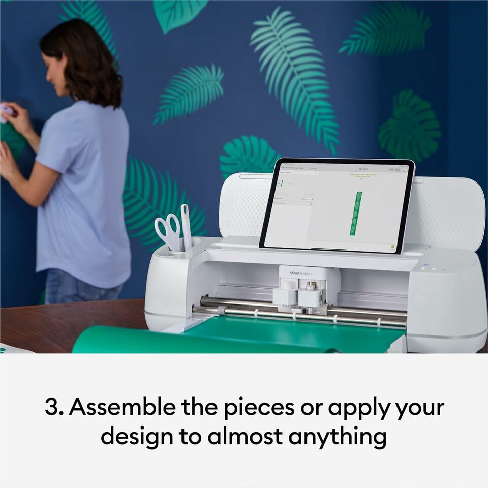 Cricut Maker 3 Smart Cutting Machine, Light Blue (Mist), New In Box